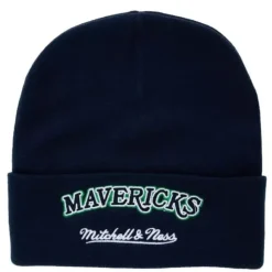 Headwear Mitchell & Ness -Team Origins Knit Hwc Dallas Mavericks