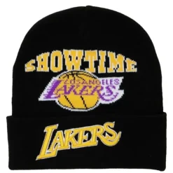 Headwear Mitchell & Ness -Team Origins Knit Hwc Los Angeles Lakers