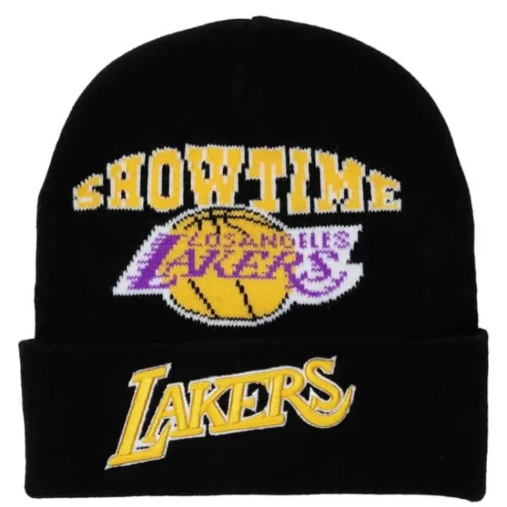 Headwear Mitchell & Ness -Team Origins Knit Hwc Los Angeles Lakers