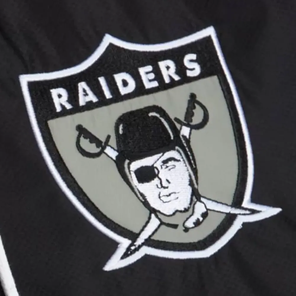 Apparel Mitchell & Ness Jackets & Outerwear-Team Origins Pullover Anorak Oakland Raiders
