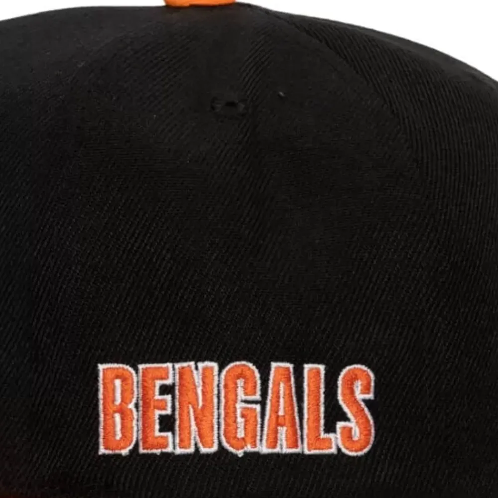 Headwear Mitchell & Ness -Team Origins Snapback Cincinnati Bengals