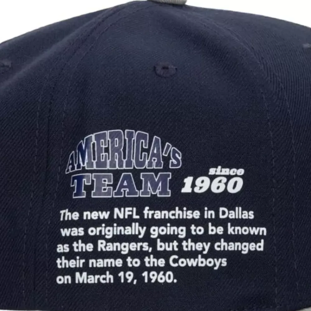 Headwear Mitchell & Ness -Team Origins Snapback Dallas Cowboys