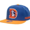 Headwear Mitchell & Ness -Team Origins Snapback Denver Broncos