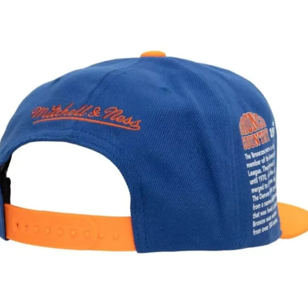 Headwear Mitchell & Ness -Team Origins Snapback Denver Broncos