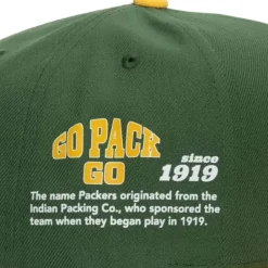 Headwear Mitchell & Ness -Team Origins Snapback Green Bay Packers