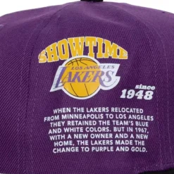 Headwear Mitchell & Ness -Team Origins Snapback Hwc Los Angeles Lakers