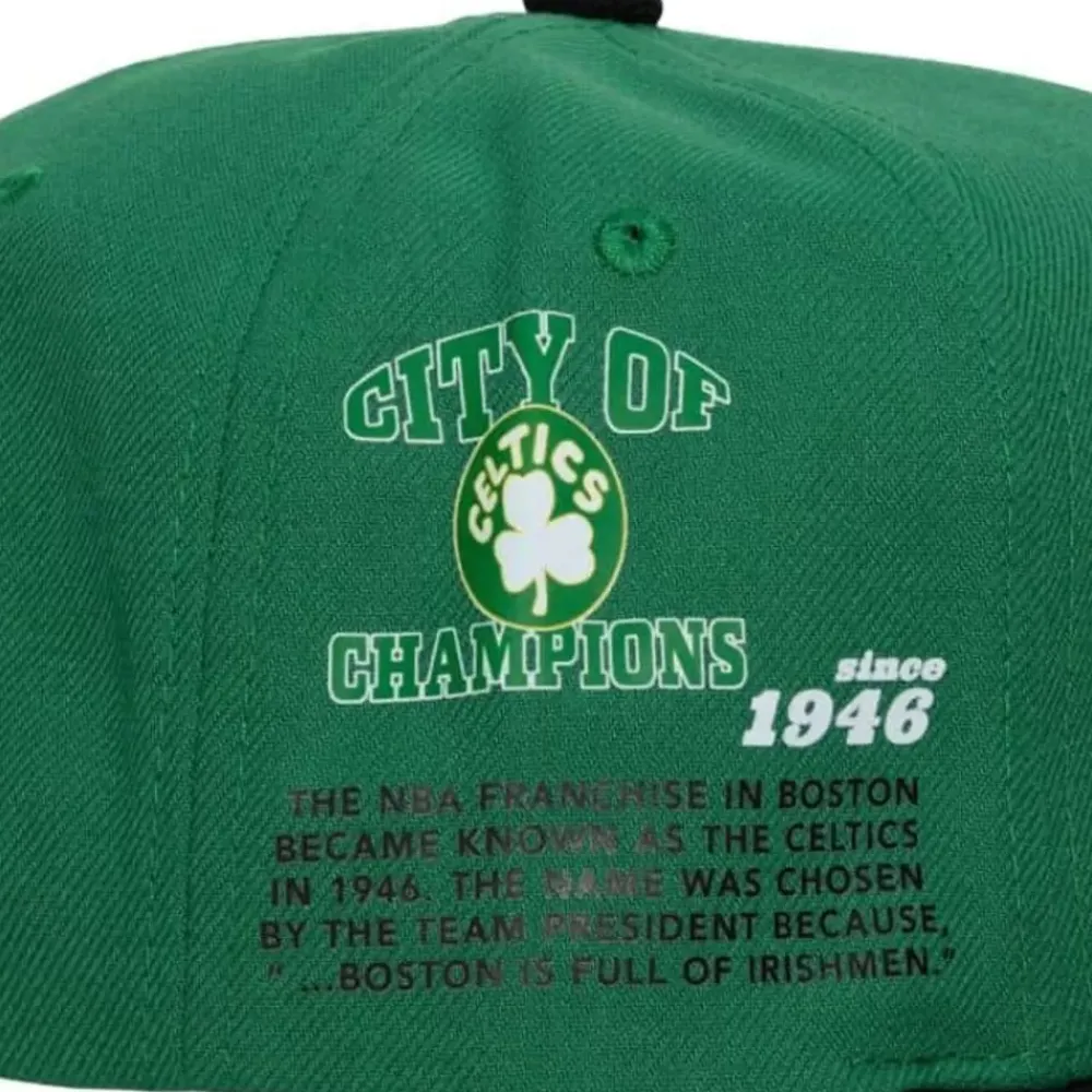 Headwear Mitchell & Ness -Team Origins Snapback Hwc Boston Celtics