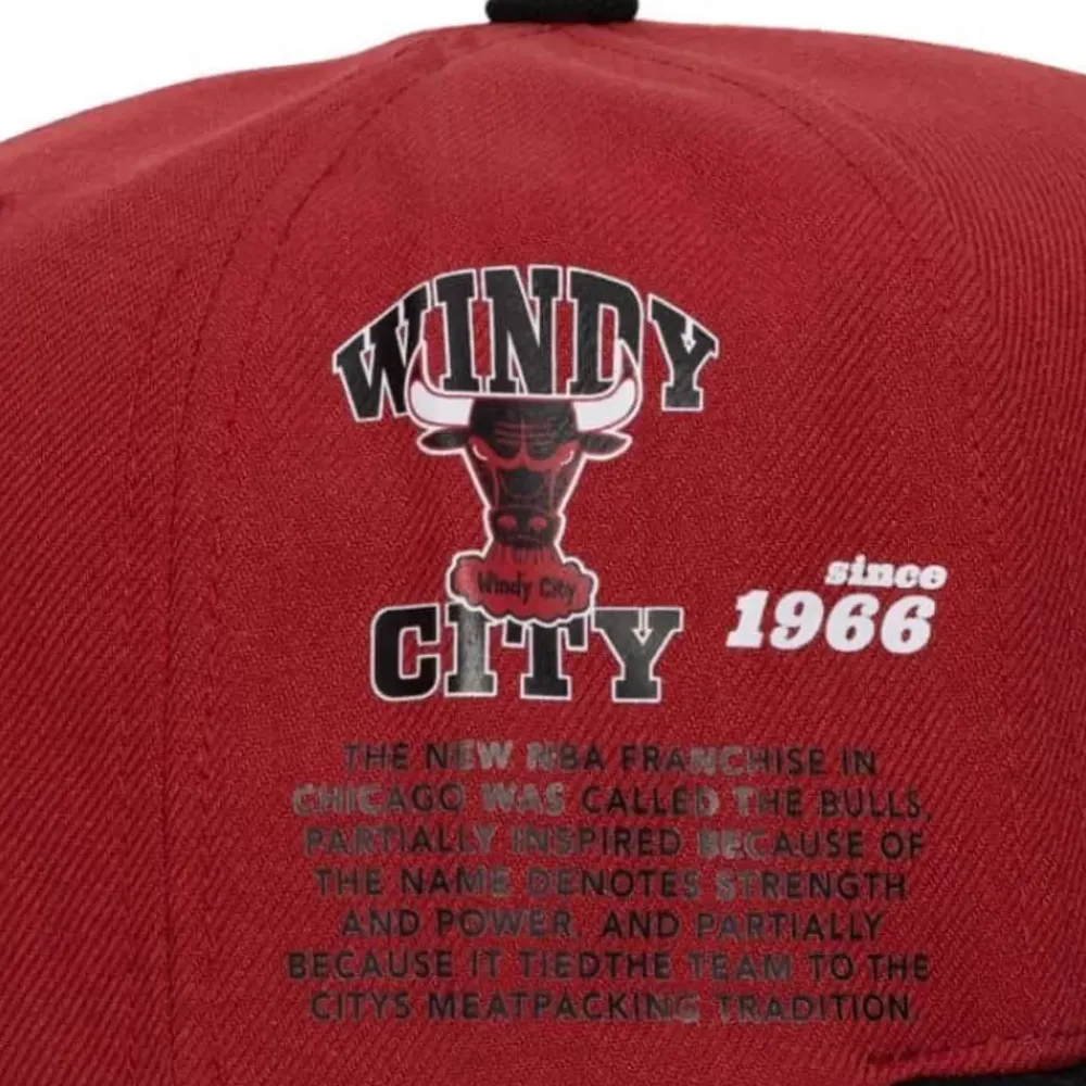 Headwear Mitchell & Ness -Team Origins Snapback Hwc Chicago Bulls