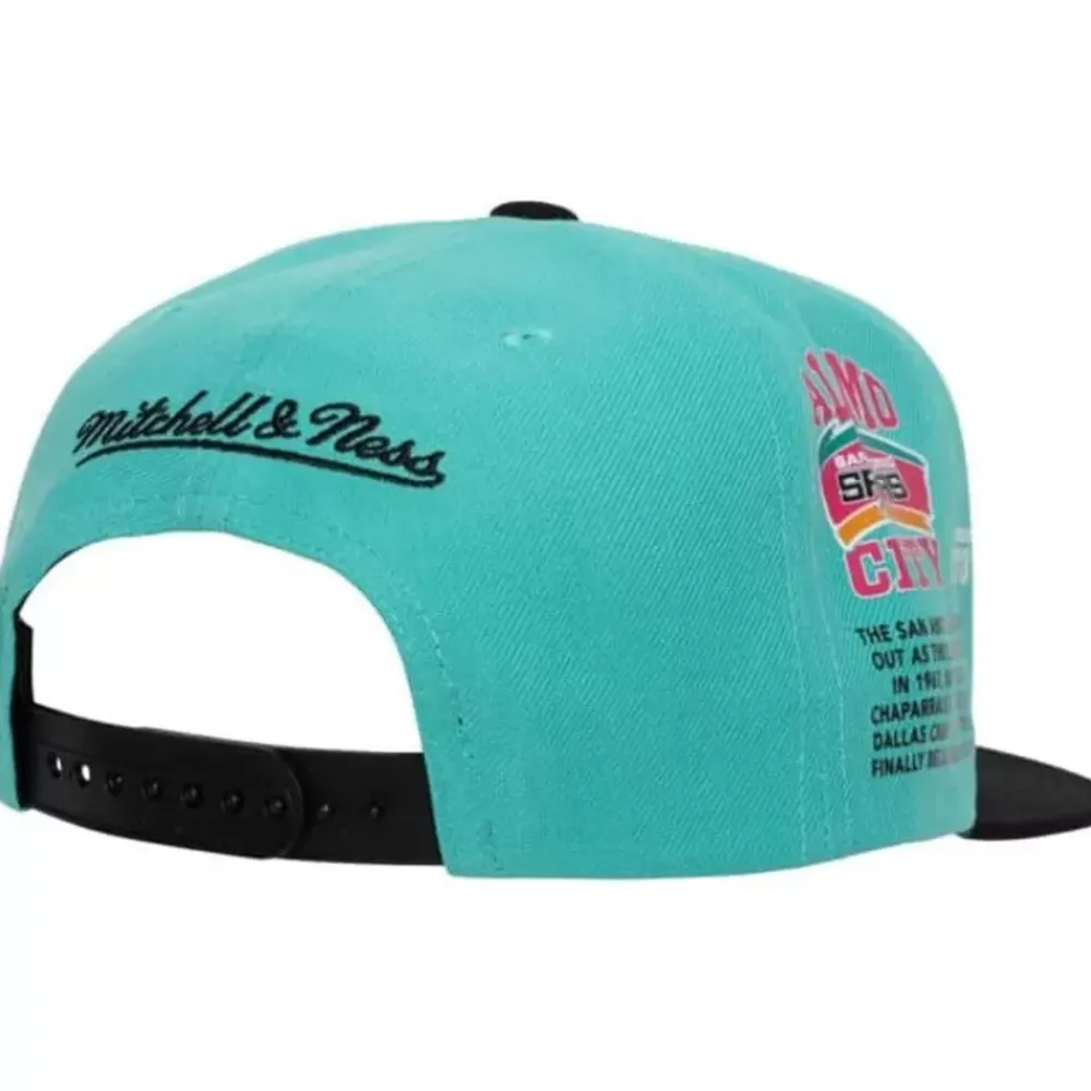 Headwear Mitchell & Ness -Team Origins Snapback Hwc San Antonio Spurs