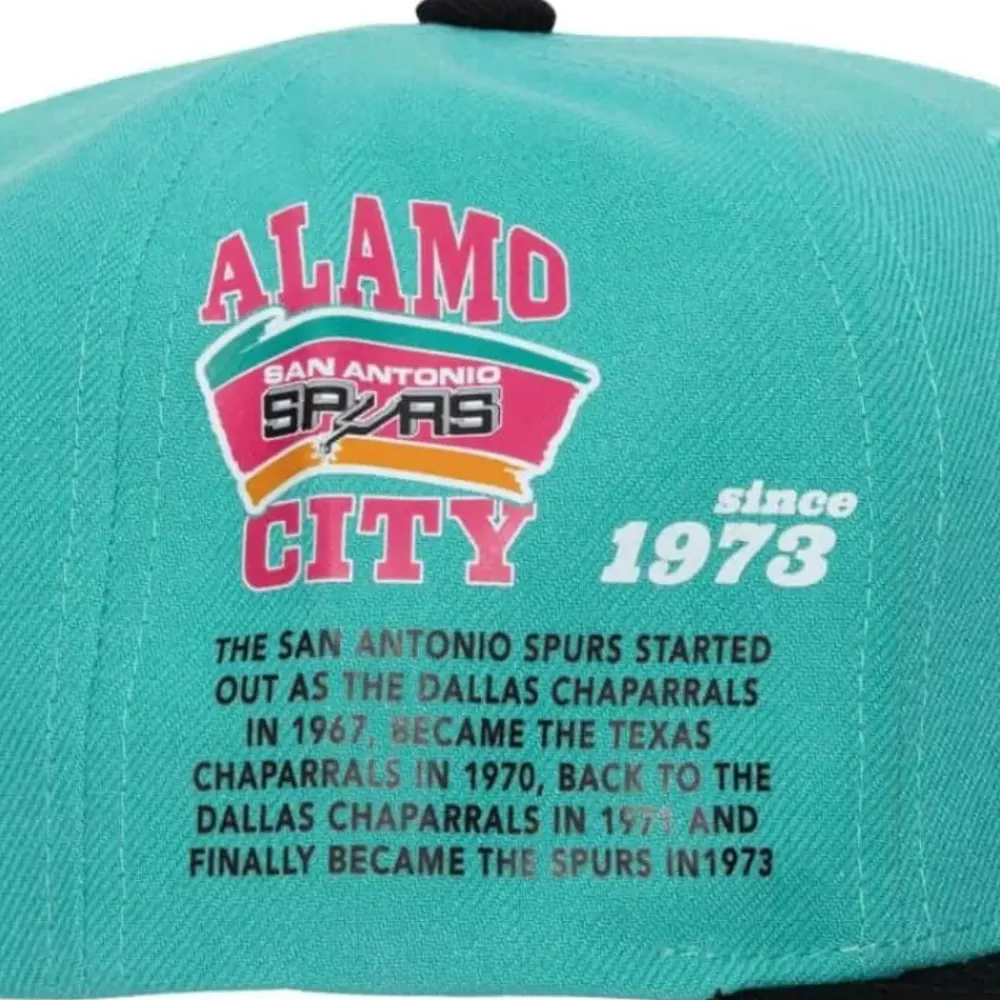 Headwear Mitchell & Ness -Team Origins Snapback Hwc San Antonio Spurs