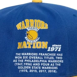 Headwear Mitchell & Ness -Team Origins Snapback Hwc Golden State Warriors