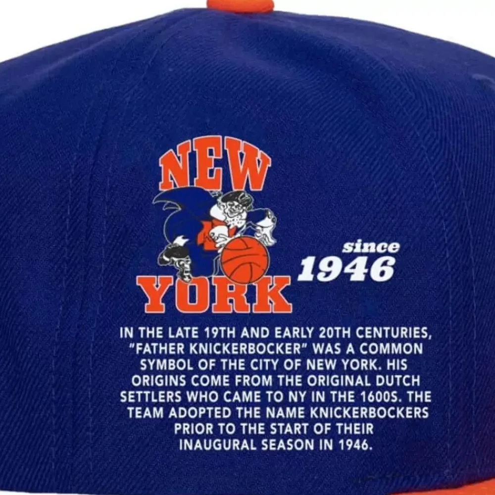 Headwear Mitchell & Ness -Team Origins Snapback Hwc New York Knicks
