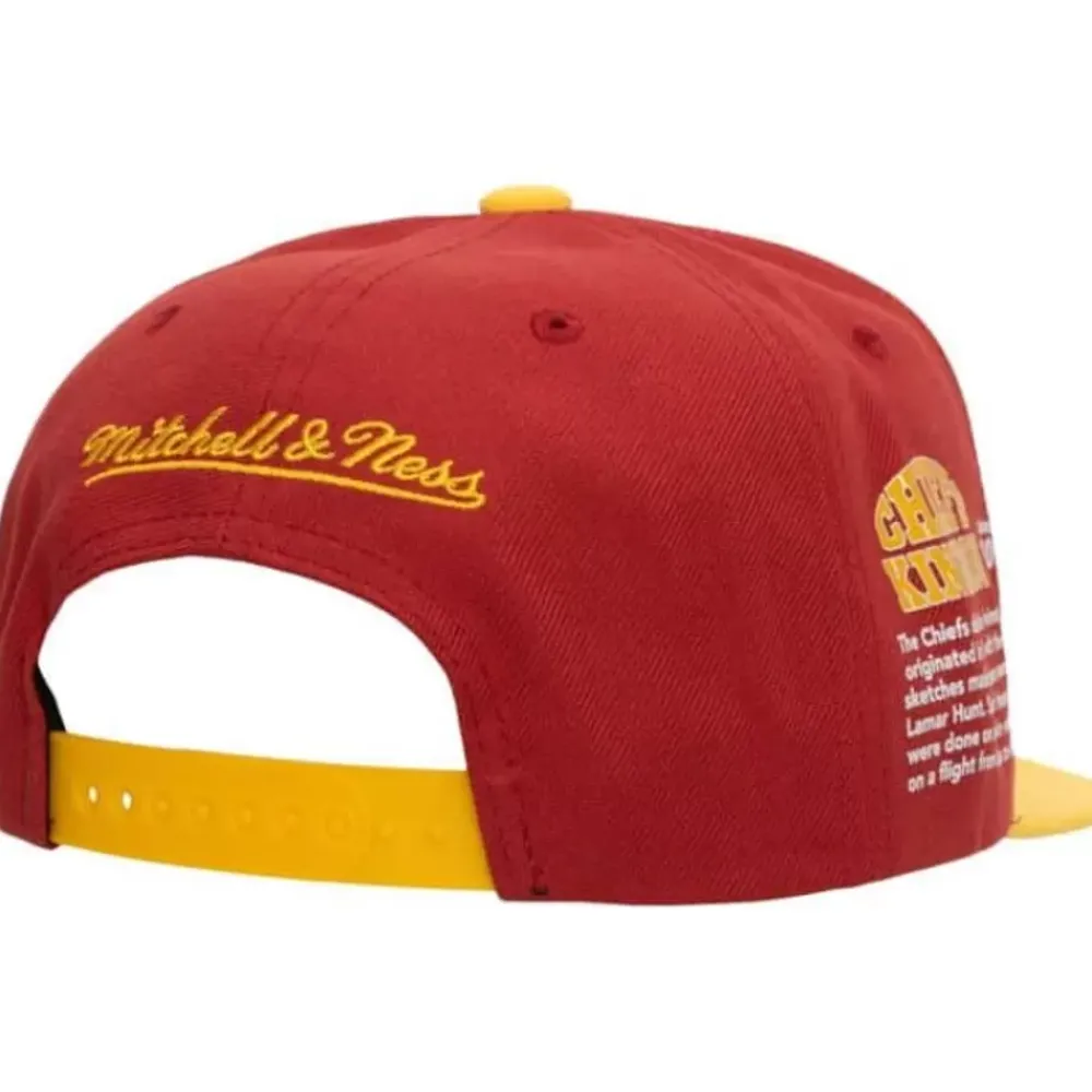 Headwear Mitchell & Ness -Team Origins Snapback Kansas City Chiefs