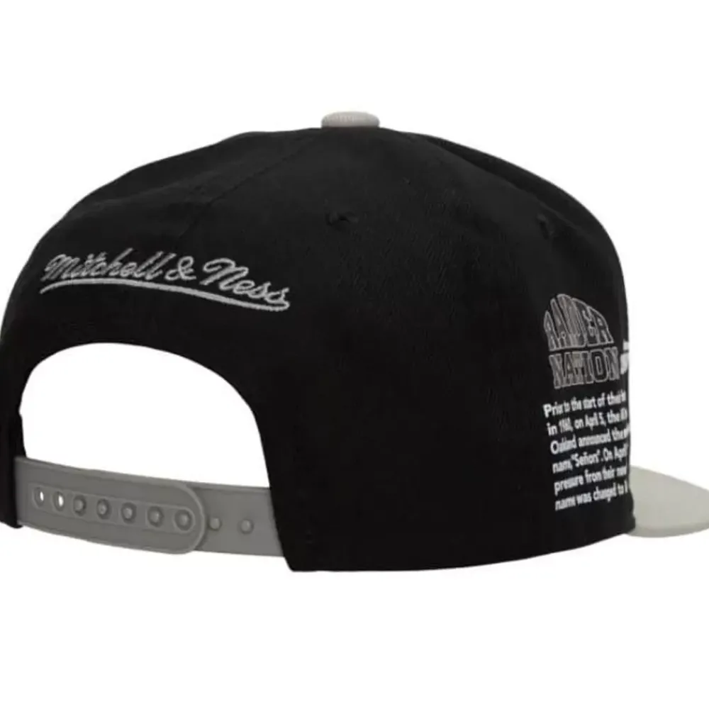 Headwear Mitchell & Ness -Team Origins Snapback Oakland Raiders