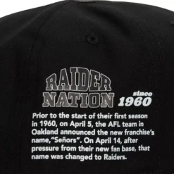 Headwear Mitchell & Ness -Team Origins Snapback Oakland Raiders
