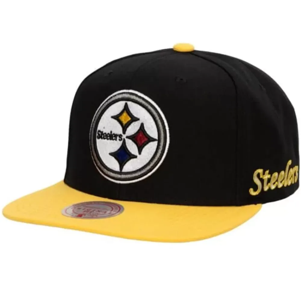 Headwear Mitchell & Ness -Team Origins Snapback Pittsburgh Steelers