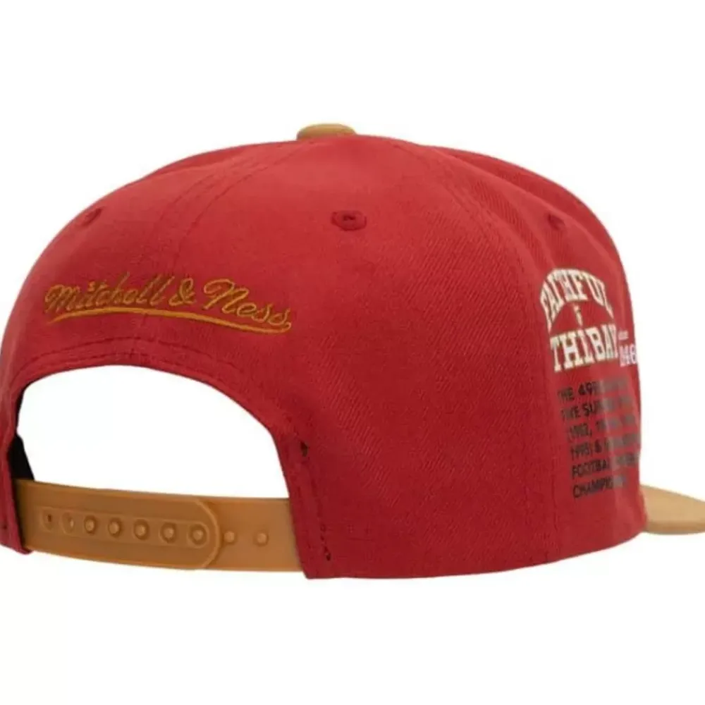 Headwear Mitchell & Ness -Team Origins Snapback San Francisco 49Ers