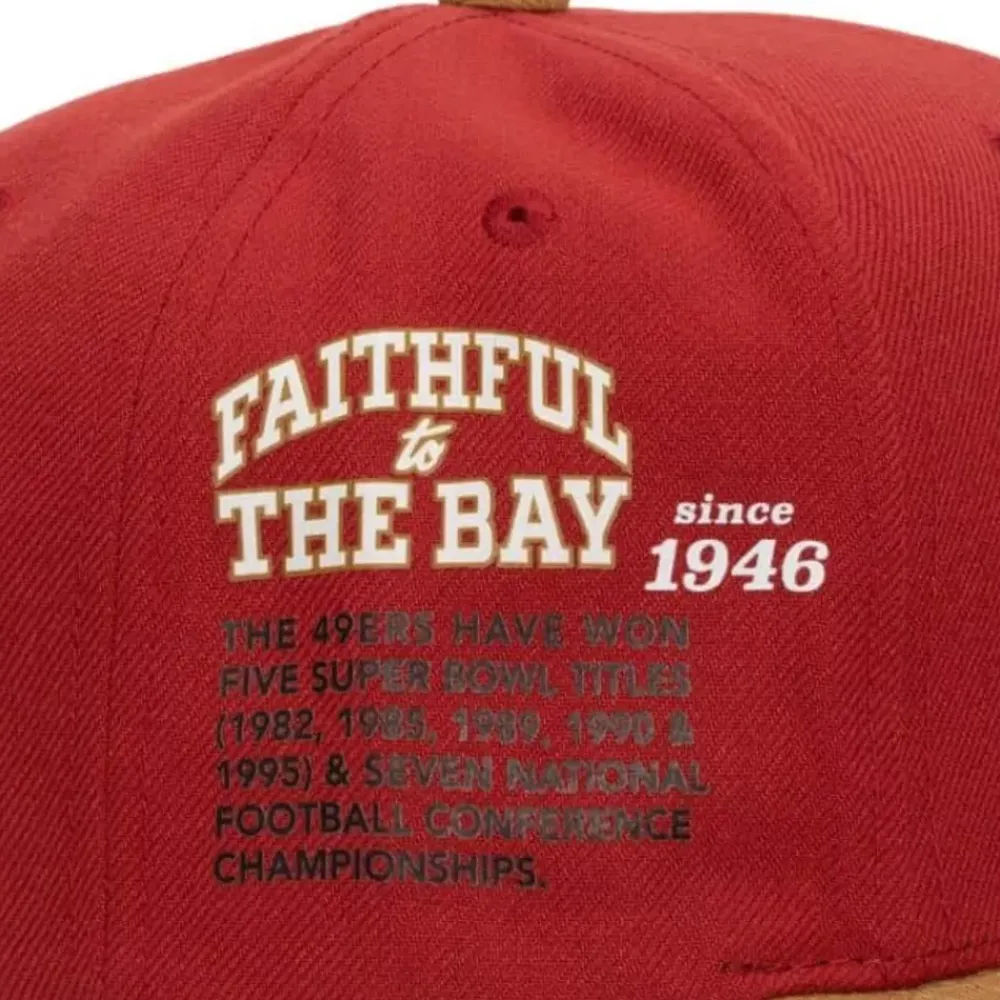 Headwear Mitchell & Ness -Team Origins Snapback San Francisco 49Ers