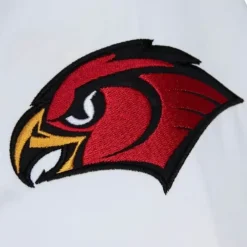 Apparel Mitchell & Ness Jackets & Outerwear-Team Origins Varsity Satin Jacket Atlanta Hawks