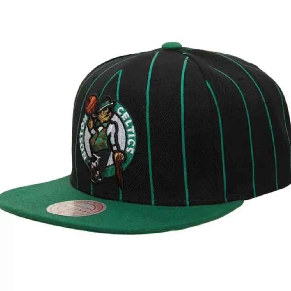 Headwear Mitchell & Ness -Team Pin Snapback Boston Celtics
