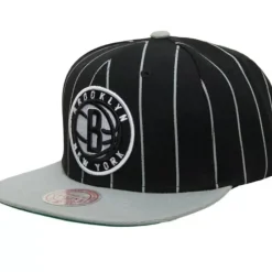 Headwear Mitchell & Ness -Team Pin Snapback Brooklyn Nets
