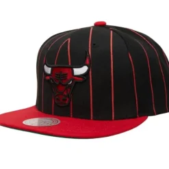 Headwear Mitchell & Ness -Team Pin Snapback Chicago Bulls