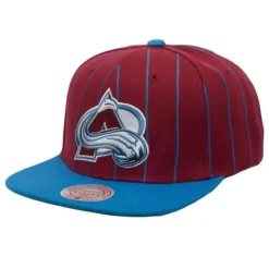 Headwear Mitchell & Ness -Team Pin Snapback Colorado Avalanche