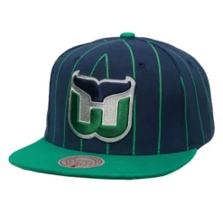 Headwear Mitchell & Ness -Team Pin Snapback Hartford Whalers