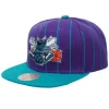 Headwear Mitchell & Ness -Team Pin Snapback Hwc Charlotte Hornets