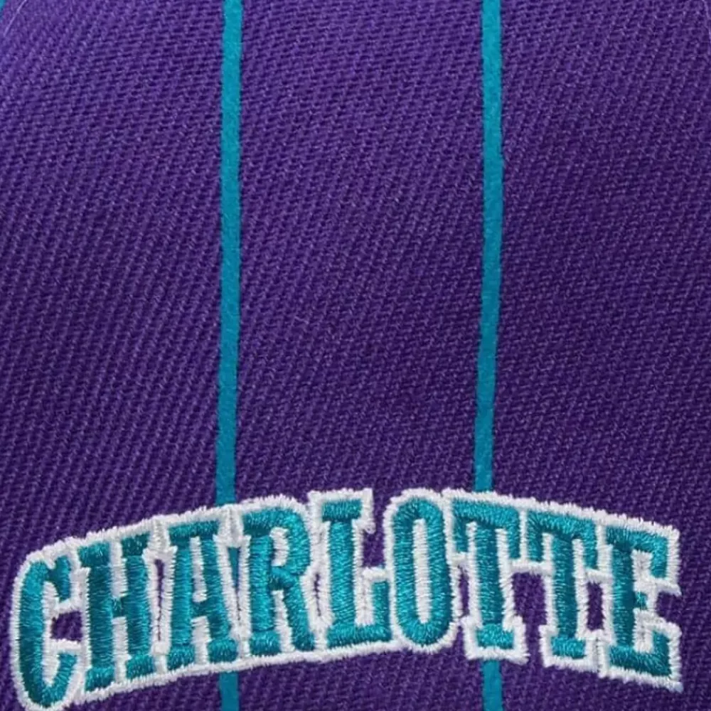 Headwear Mitchell & Ness -Team Pin Snapback Hwc Charlotte Hornets