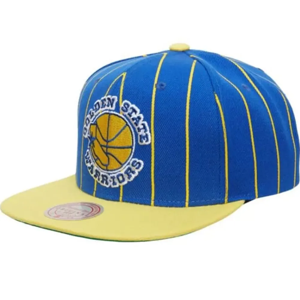 Headwear Mitchell & Ness -Team Pin Snapback Hwc Golden State Warriors