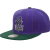 Headwear Mitchell & Ness -Team Pin Snapback Hwc Milwaukee Bucks