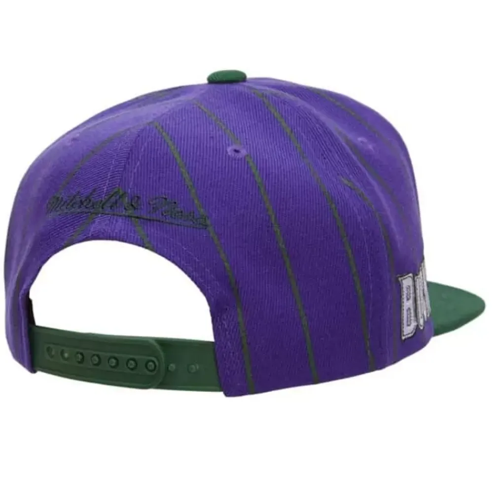 Headwear Mitchell & Ness -Team Pin Snapback Hwc Milwaukee Bucks
