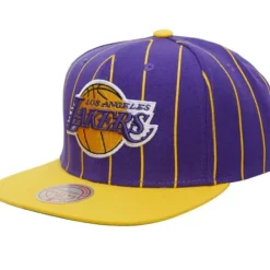 Headwear Mitchell & Ness -Team Pin Snapback Los Angeles Lakers