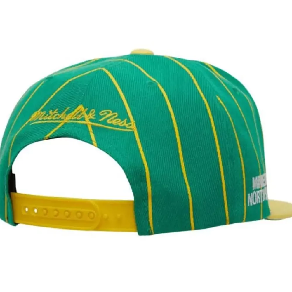 Headwear Mitchell & Ness -Team Pin Snapback Minnesota North Stars