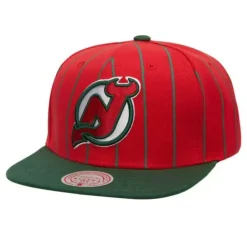Headwear Mitchell & Ness -Team Pin Snapback New Jersey Devils