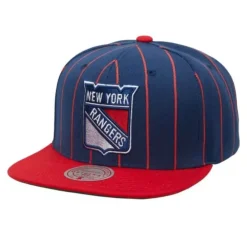 Headwear Mitchell & Ness -Team Pin Snapback New York Rangers