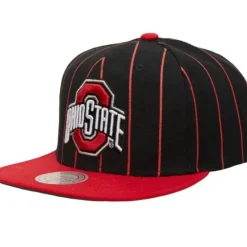 Headwear Mitchell & Ness -Team Pin Snapback Ohio State