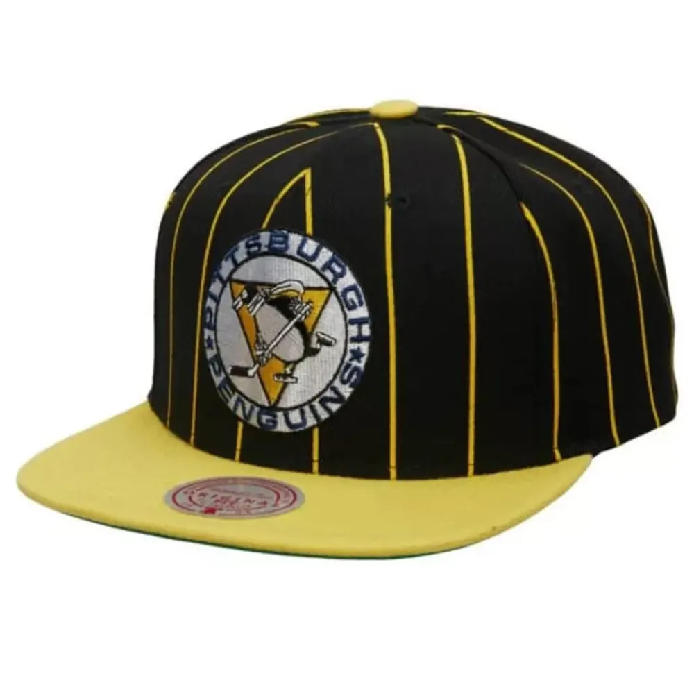 Headwear Mitchell & Ness -Team Pin Snapback Pittsburgh Penguins