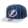 Headwear Mitchell & Ness -Team Pin Snapback Tampa Bay Lightning
