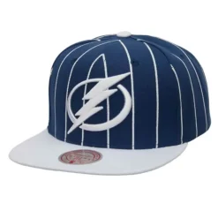 Headwear Mitchell & Ness -Team Pin Snapback Tampa Bay Lightning