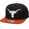 Headwear Mitchell & Ness -Team Pin Snapback University Of Texas At Austin
