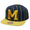 Headwear Mitchell & Ness -Team Pin Snapback University Of Michigan