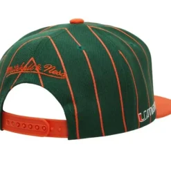 Headwear Mitchell & Ness -Team Pin Snapback University Of Miami