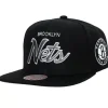 Headwear Mitchell & Ness -Team Script 2.0 Snapback Brooklyn Nets