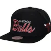 Headwear Mitchell & Ness -Team Script 2.0 Snapback Chicago Bulls