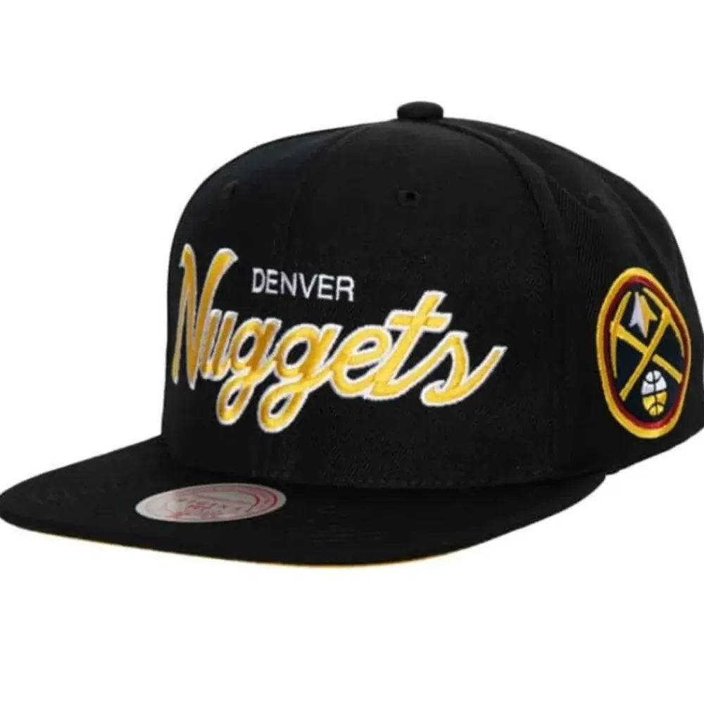 Headwear Mitchell & Ness -Team Script 2.0 Snapback Denver Nuggets