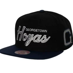 Headwear Mitchell & Ness -Team Script 2.0 Snapback Georgetown University