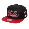 Headwear Mitchell & Ness -Team Script 2.0 Snapback Hwc Chicago Bulls