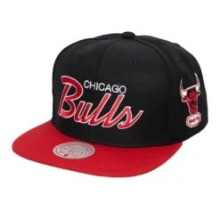 Headwear Mitchell & Ness -Team Script 2.0 Snapback Hwc Chicago Bulls